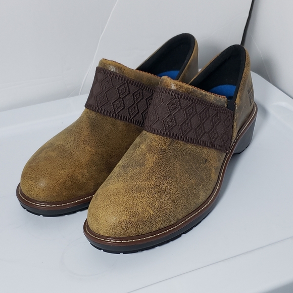 Timberland Pro Rivetor Women's Slip On Work Shoe A1KJJ 9.5 - Picture 5 of 11